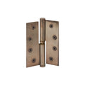 Hinge Brass Lift-Off RH Loose Pin Flat Tip 100mm x 75mm - Natural Bronze