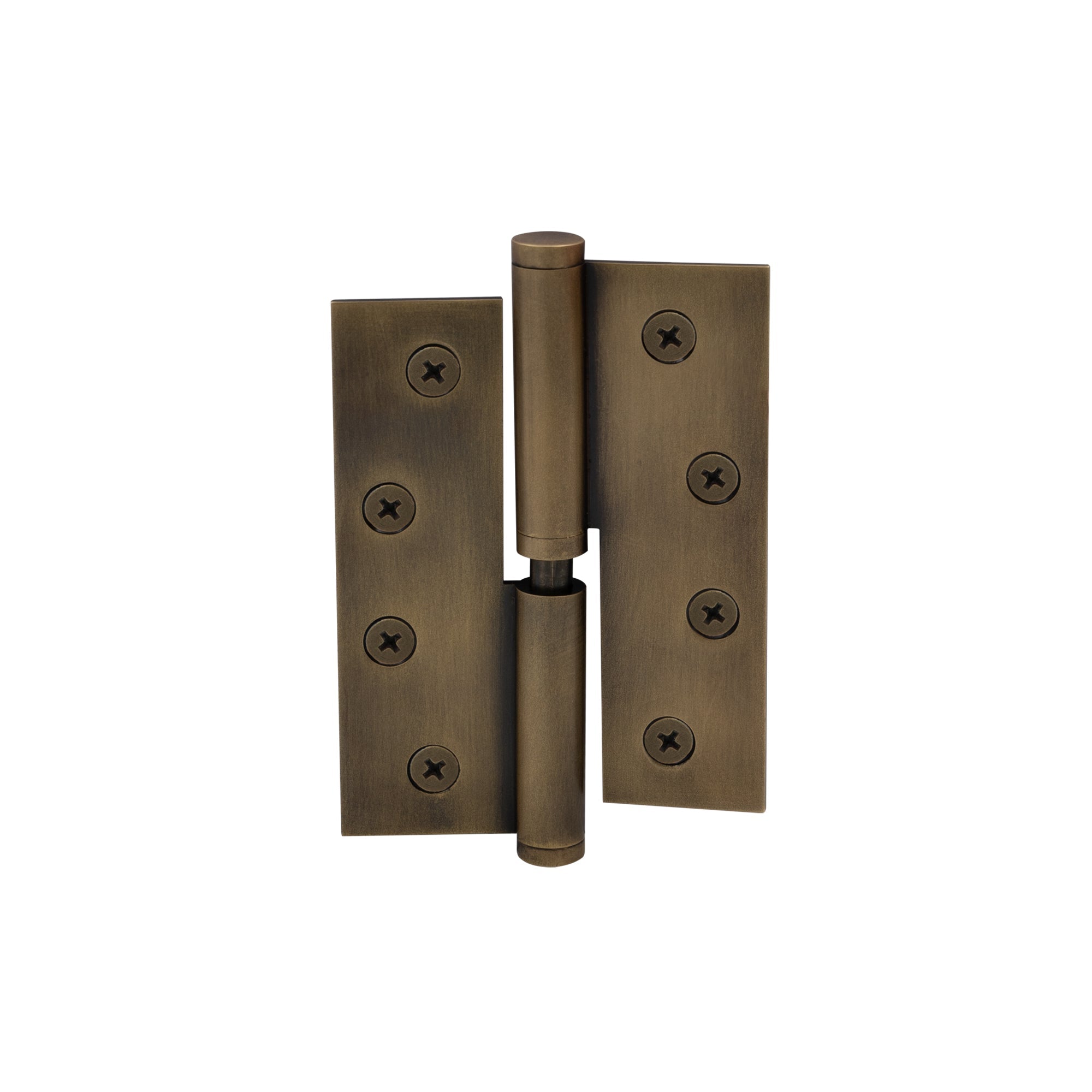 Hinge Brass Lift-Off RH Loose Pin Flat Tip 100mm x 75mm - Oil Rubbed Bronze