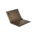 Hinge Brass Fixed Pin Flat Tip 100mm x 150mm - Oil Rubbed Bronze