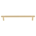 Planar Cabinet Handle - 260mm - Unlacquered Satin Brass