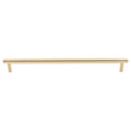 Planar Cabinet Handle - 360mm - Unlacquered Satin Brass