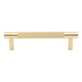 Orizon Cabinet Handle - 160mm - Unlacquered Satin Brass