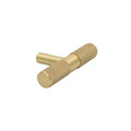 Vertex T-Bar - Matt Satin Brass