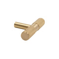 Vertex T-Bar - Unlacquered Satin Brass