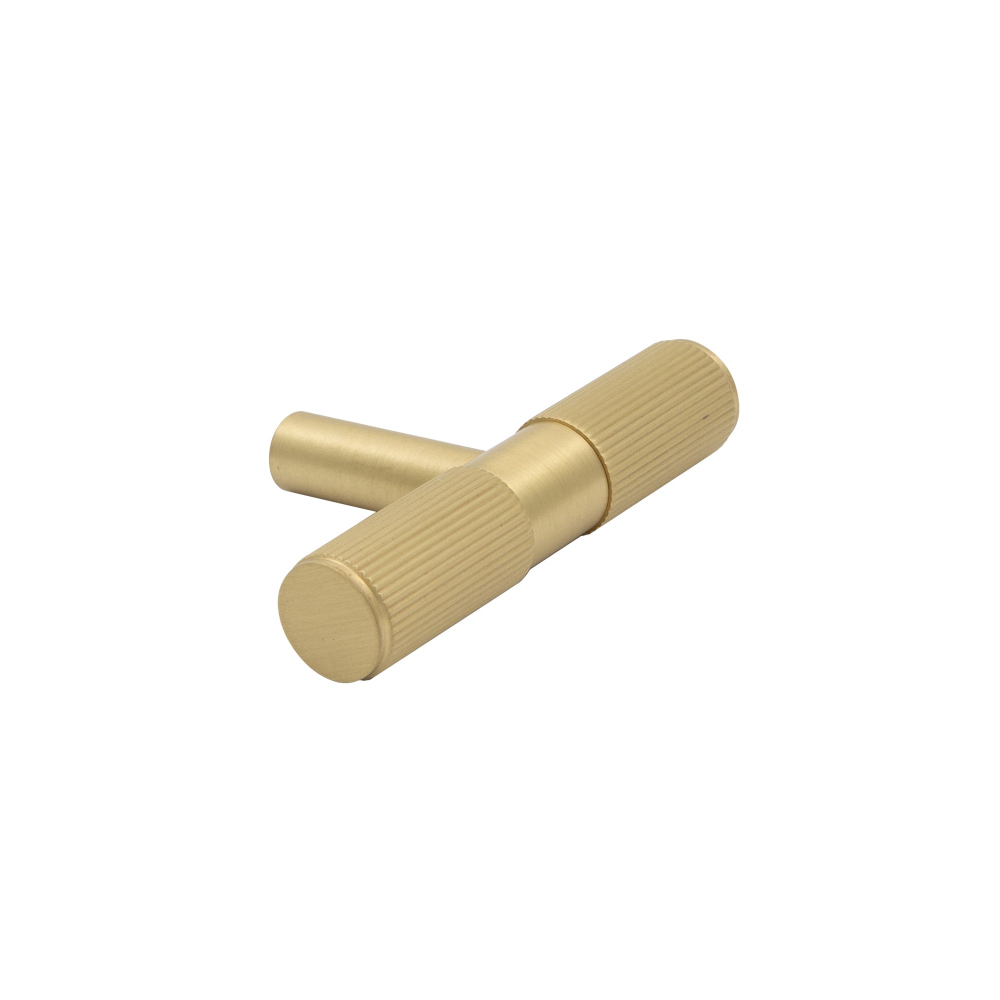 Orizon T-Bar - Matt Satin Brass