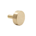 Planar Knob - Unlacquered Satin Brass