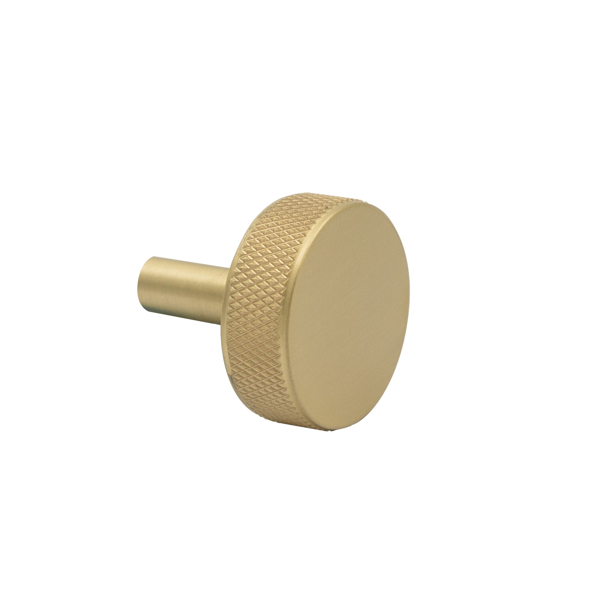 Vertex Knob - Matt Satin Brass
