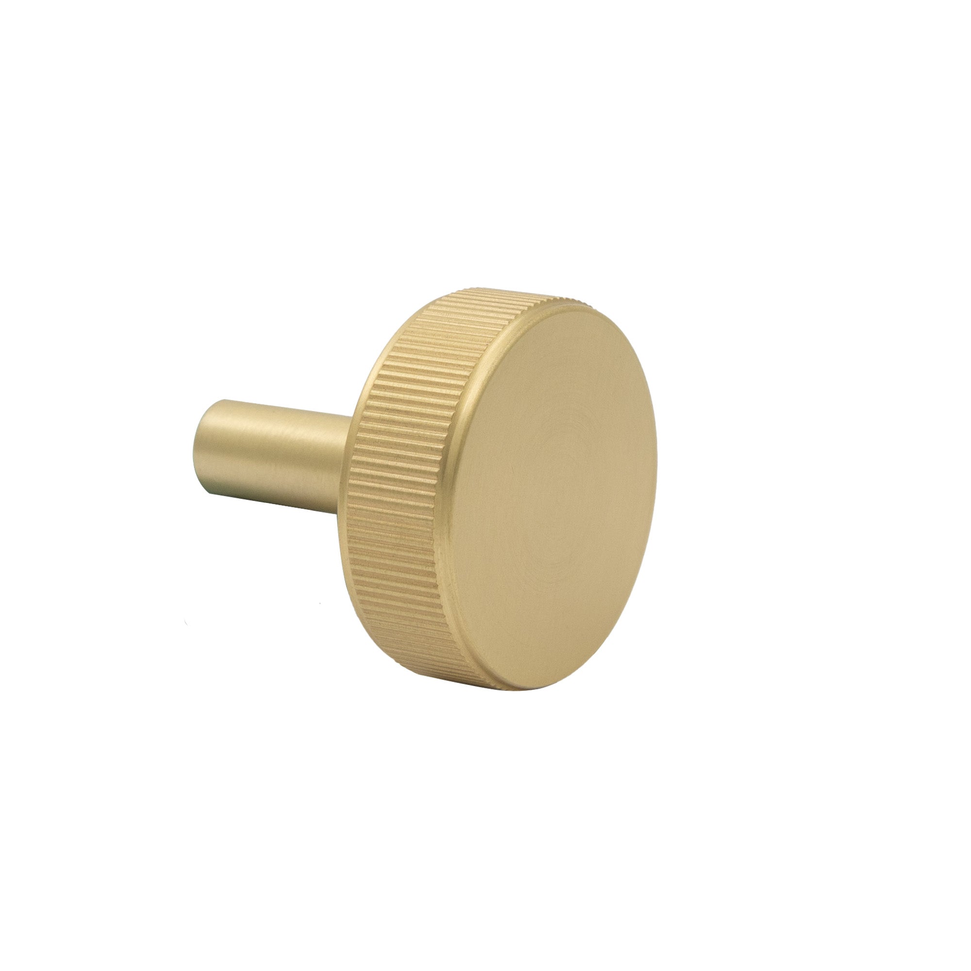 Orizon Knob - Matt Satin Brass