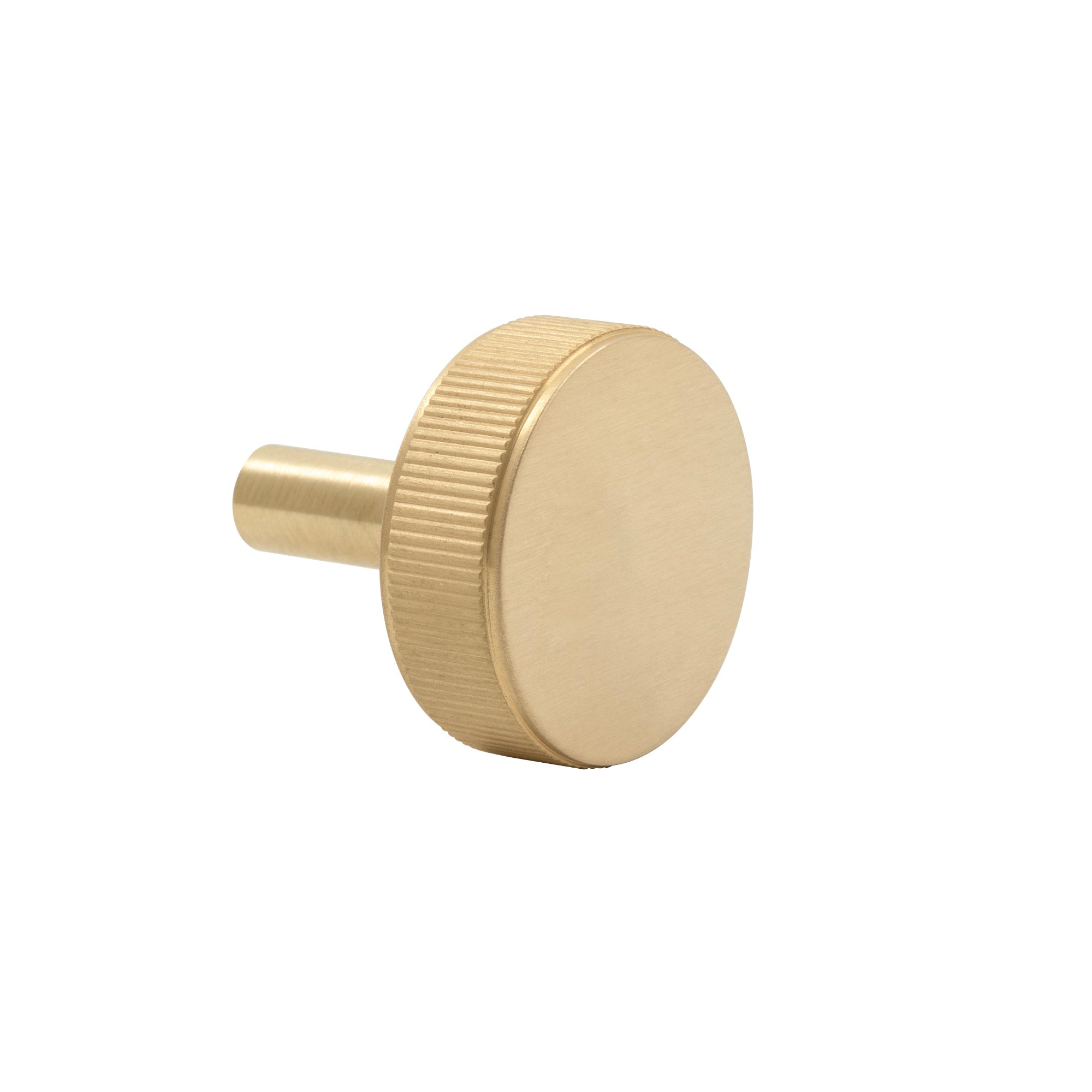 Orizon Knob - Unlacquered Satin Brass