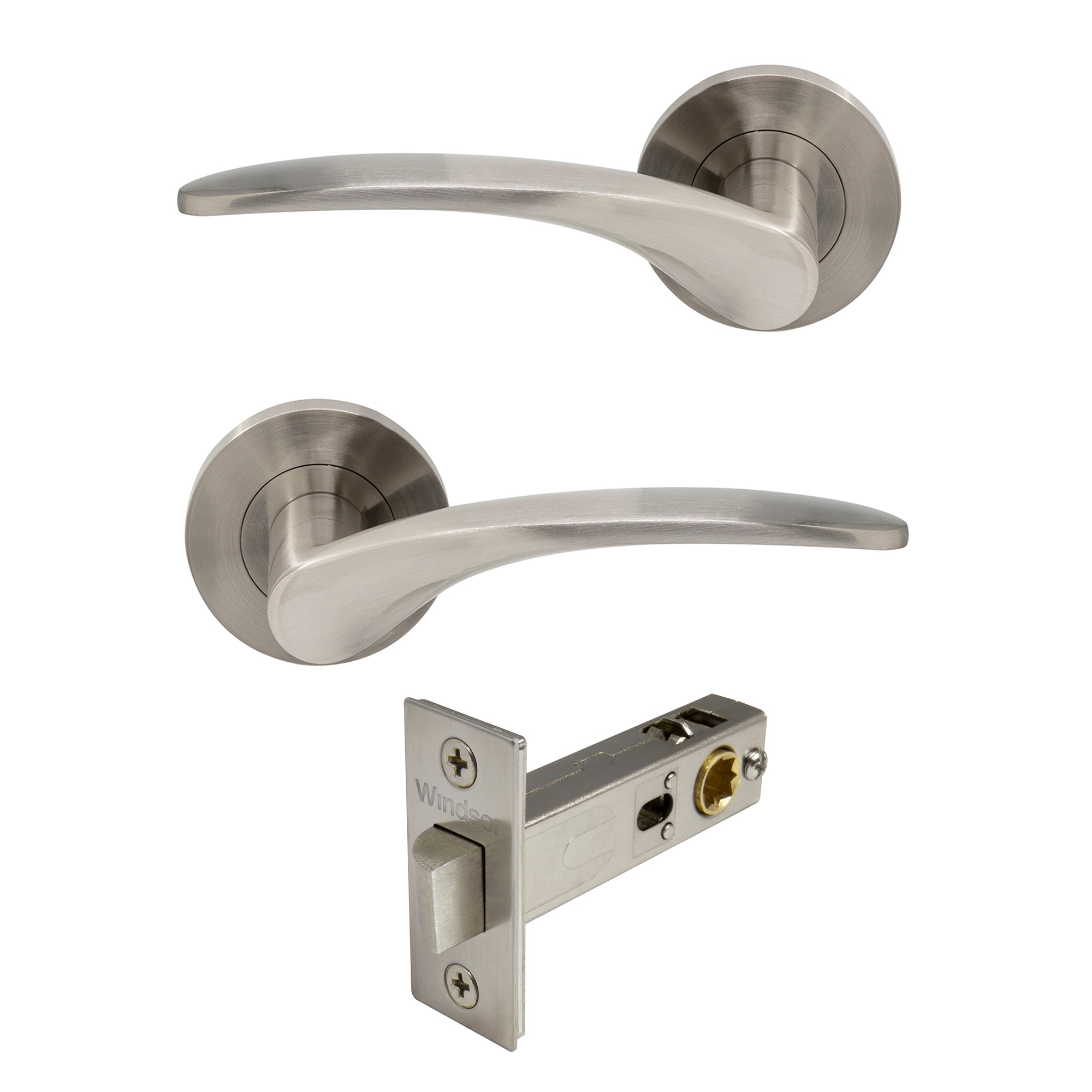 Apollo Passage Set - Brushed Nickel