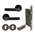 Qube Entrance Set - Graphite Nickel