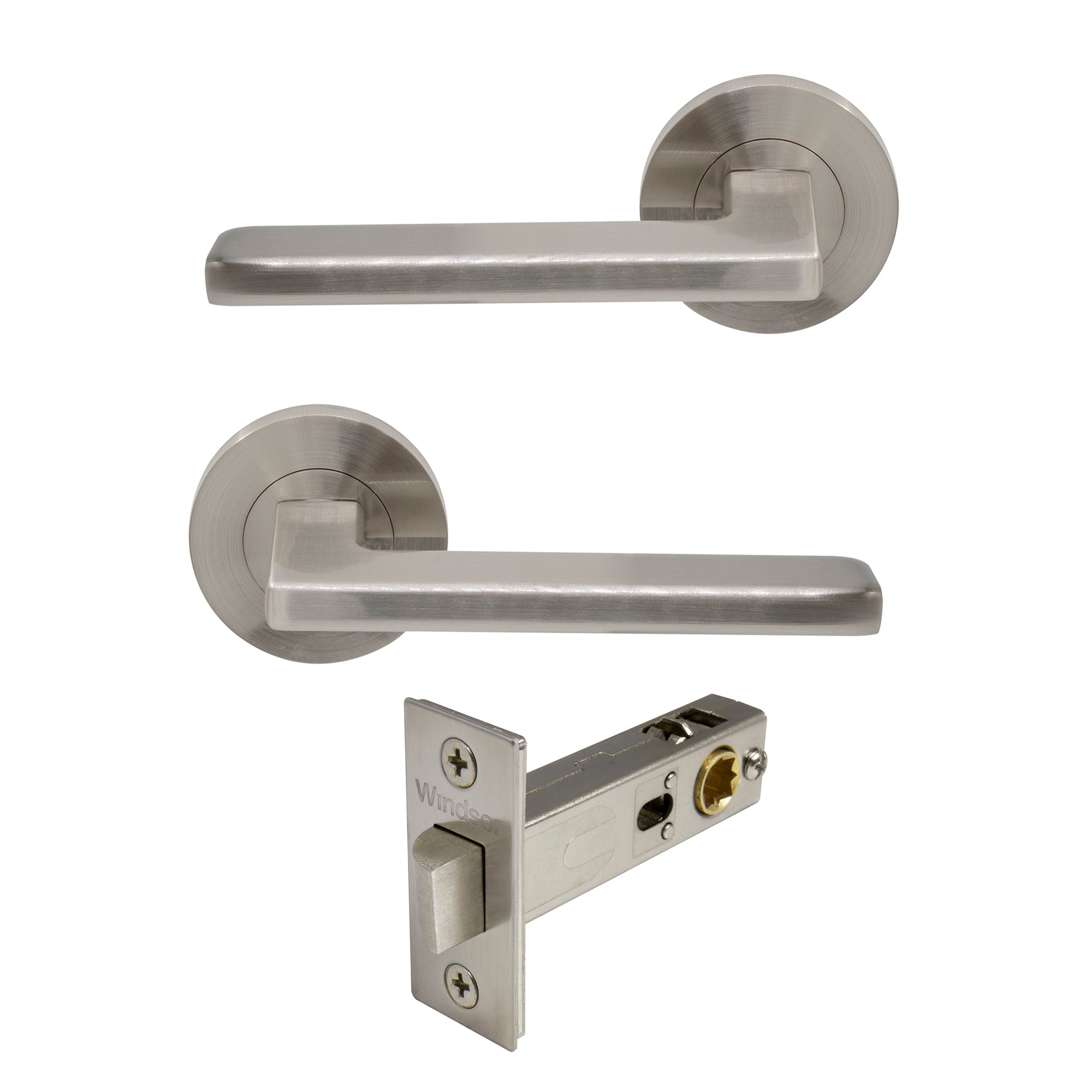 Vector Passage Set - Brushed Nickel