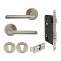 Vector Entrance Set - Brushed Nickel