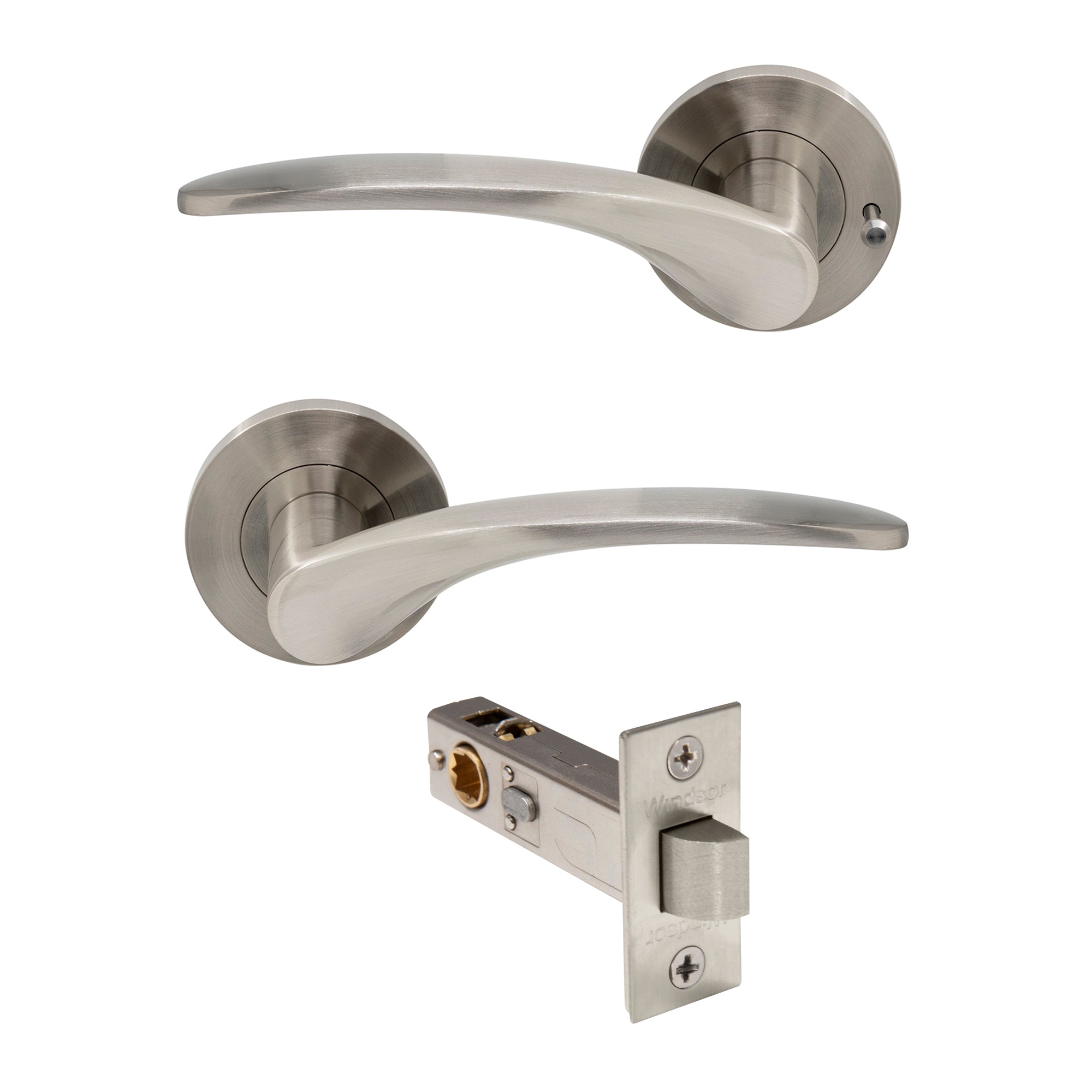 Apollo Integrated Privacy - Brushed Nickel