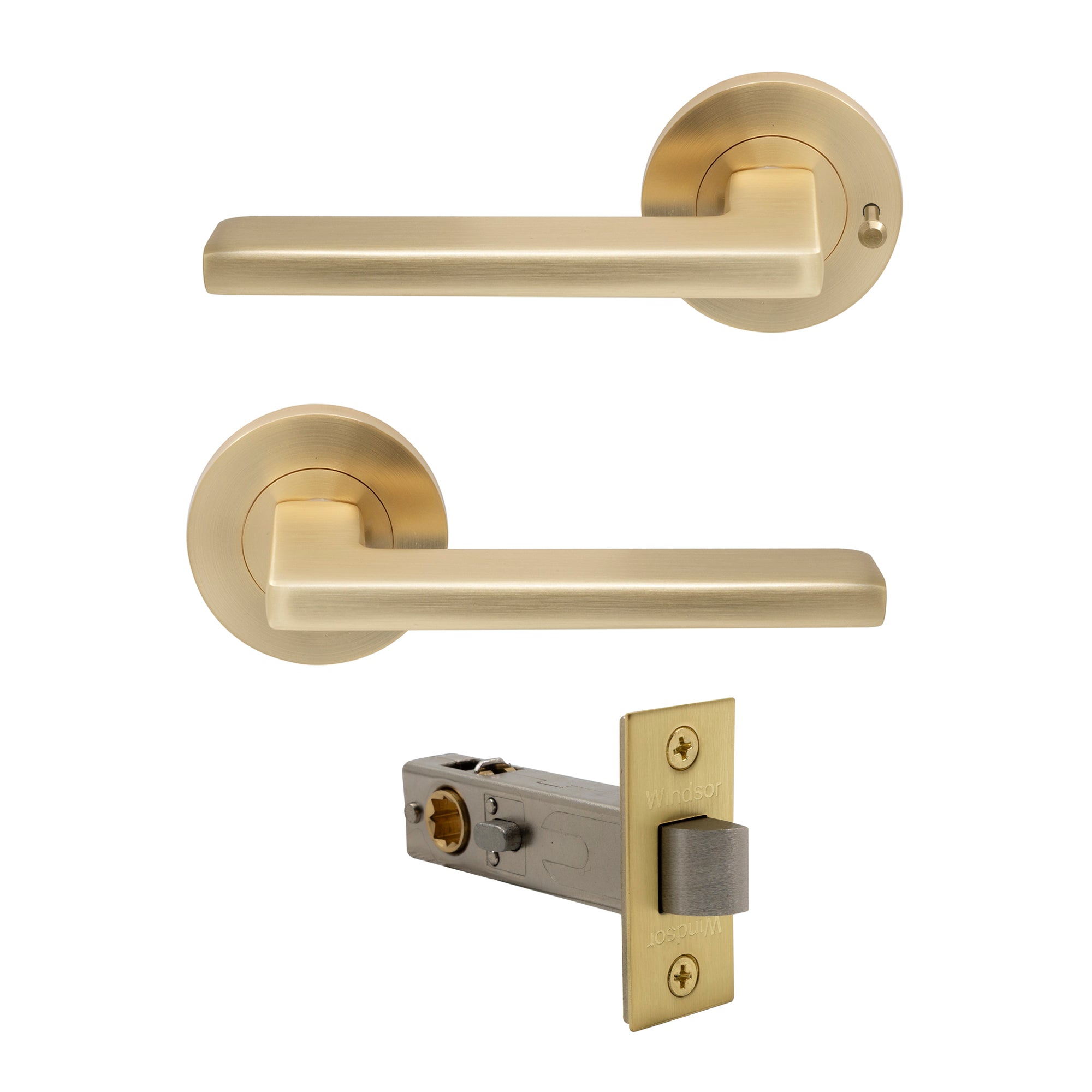 Vector Integrated Privacy - Matt Satin Brass