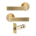 Pegasus Passage Set - Matt Satin Brass