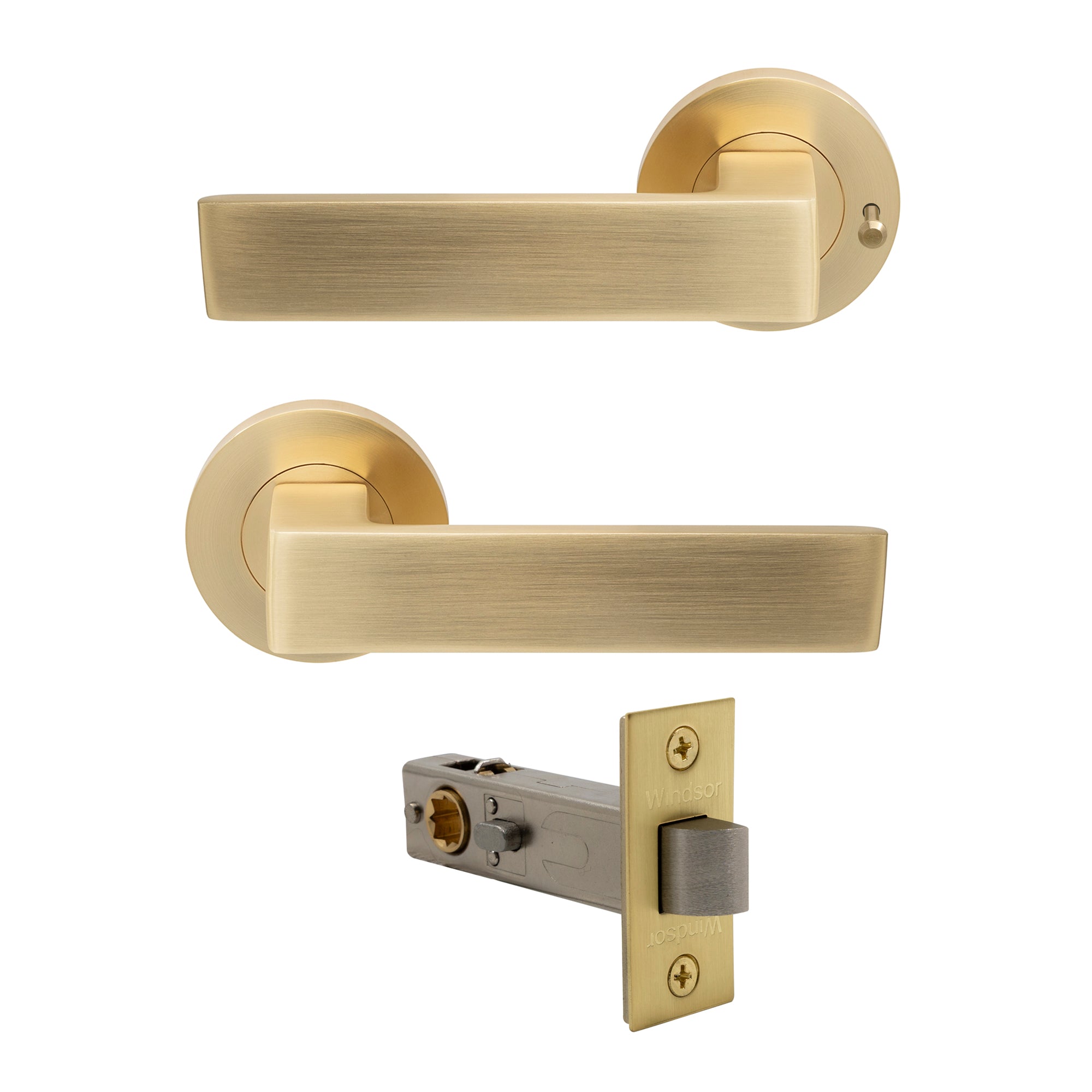 Pegasus Integrated Privacy - Matt Satin Brass