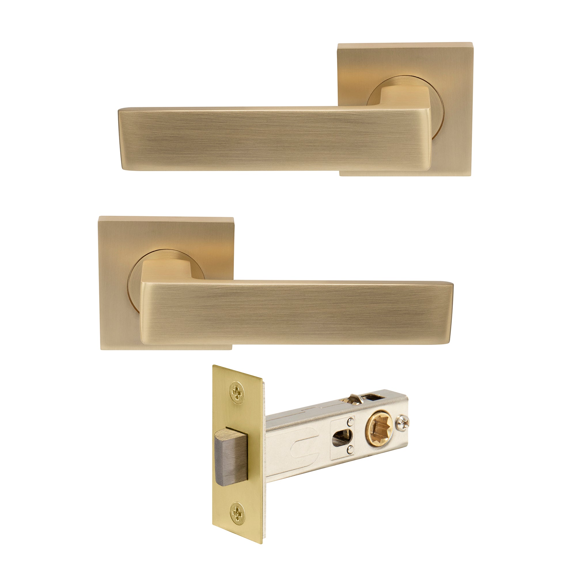 Pegasus Elite Passage Set - Matt Satin Brass