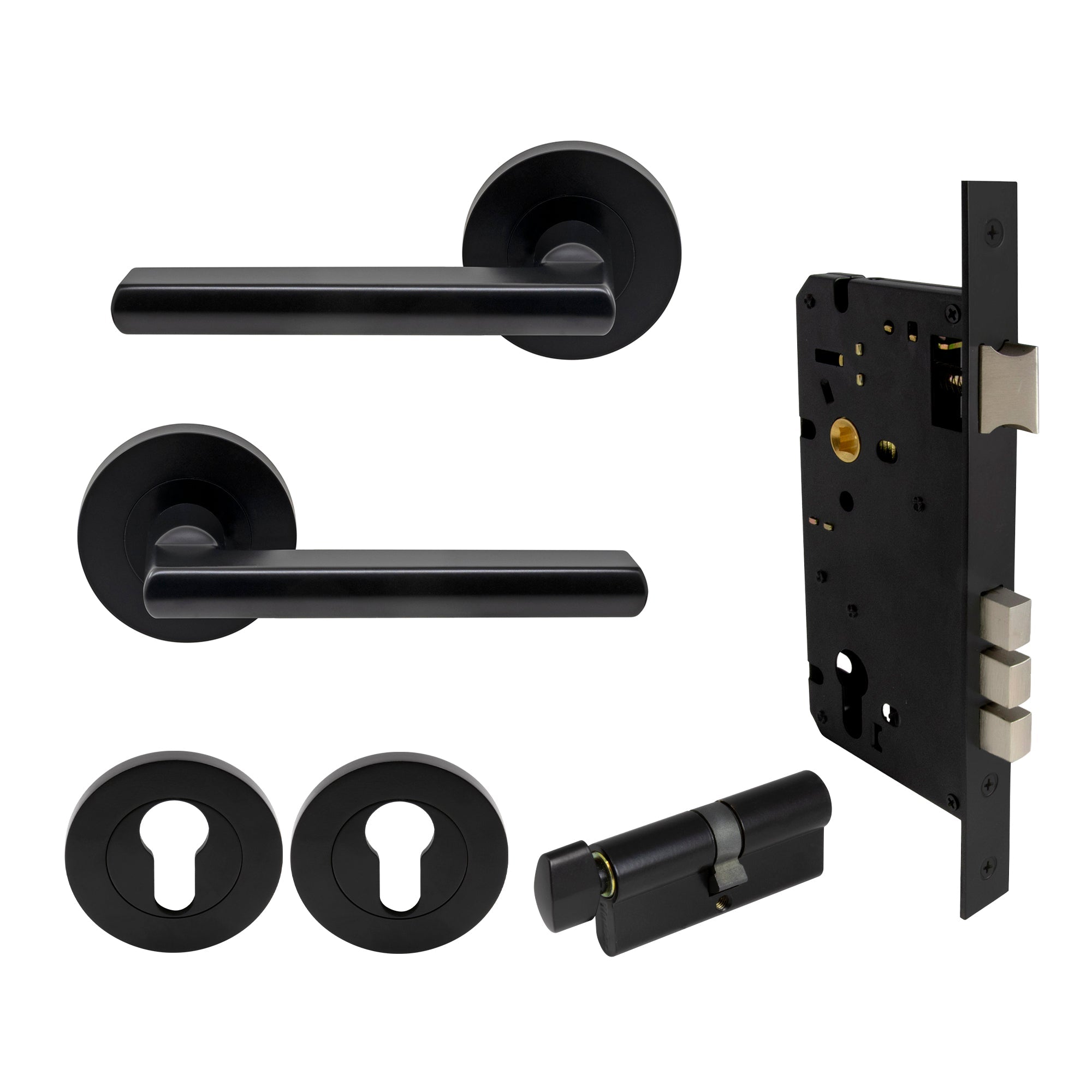 Phoenix Entrance Set - Black