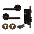 Phoenix Entrance Set - Cocoa Bronze