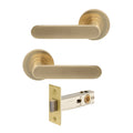 Astro Passage Set - Matt Satin Brass