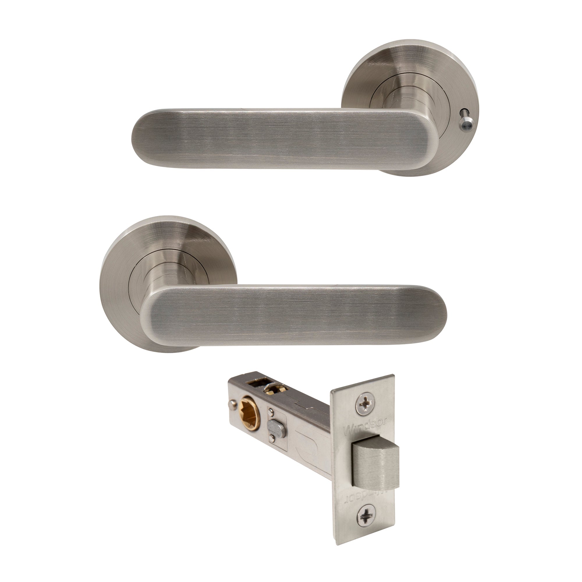 Astro Integrated Privacy - Brushed Nickel