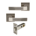 Qube Elite Passage Set - Brushed Nickel