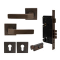 Qube Elite Entrance Set - Cocoa Bronze