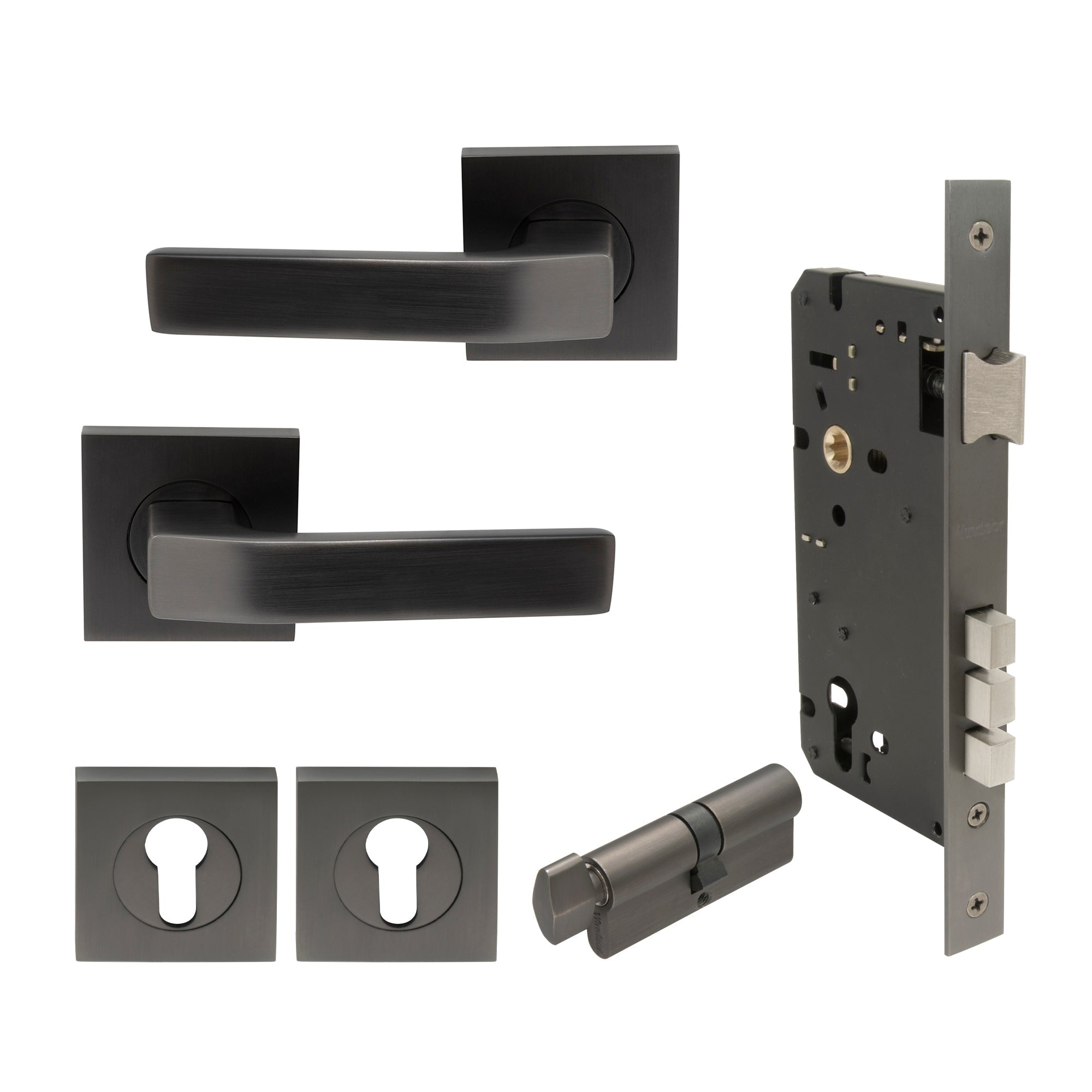 Qube Elite Entrance Set - Graphite Nickel