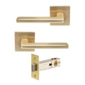 Vector Elite Passage Set - Matt Satin Brass