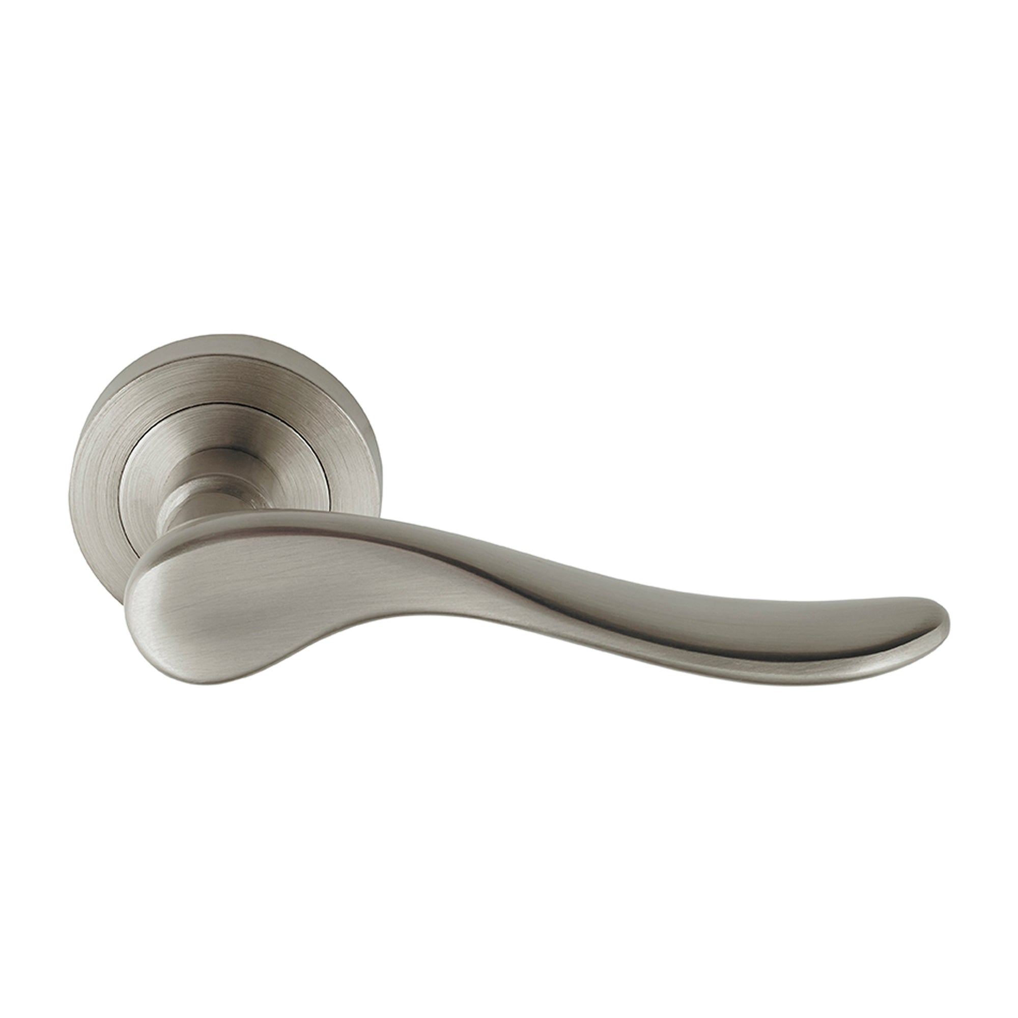 Haven Dummy Lever - Left Hand - Brushed Nickel