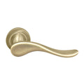 Haven Dummy Lever - Left Hand - Unlacquered Satin Brass