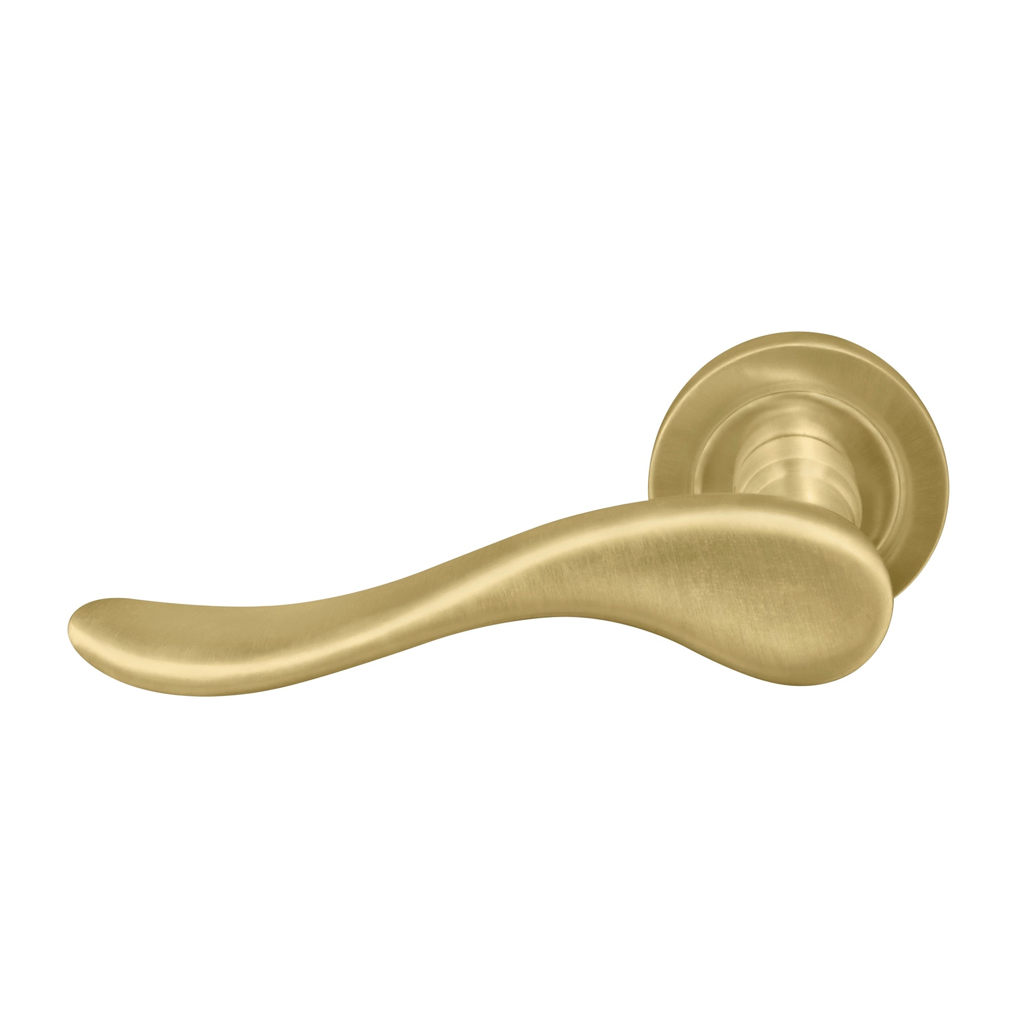 Haven Dummy Lever - Right Hand - Matt Satin Brass