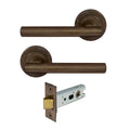 Charleston Passage Set - Antique Bronze