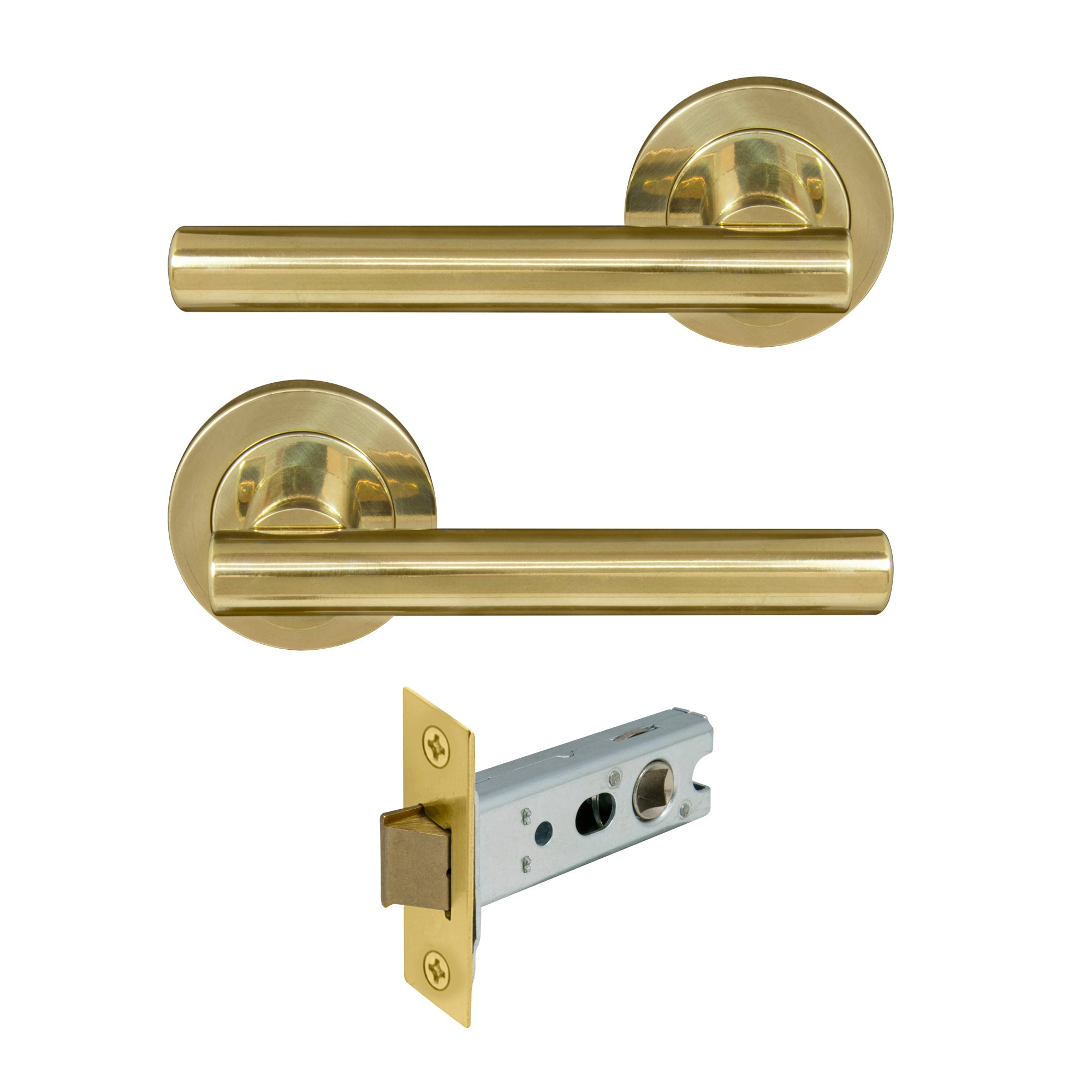 Charleston Passage Set - Unlacquered Brass