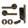 Charleston Entrance Set - Antique Bronze