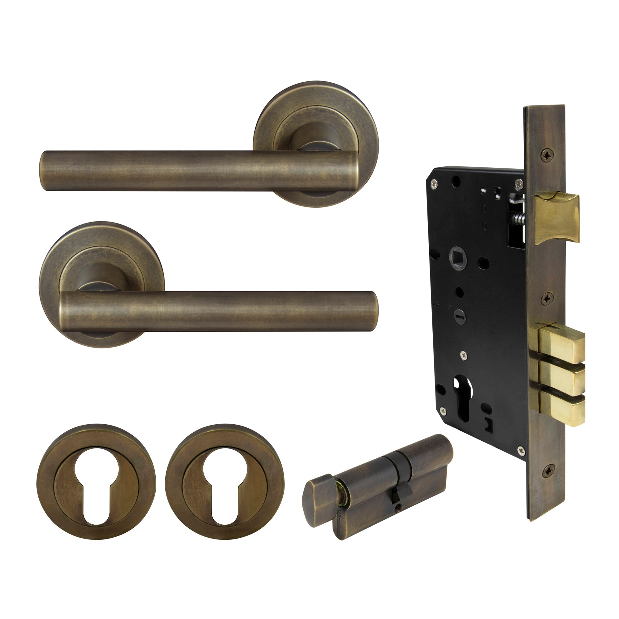 Charleston Entrance Set - Oil Rubbed Bronze