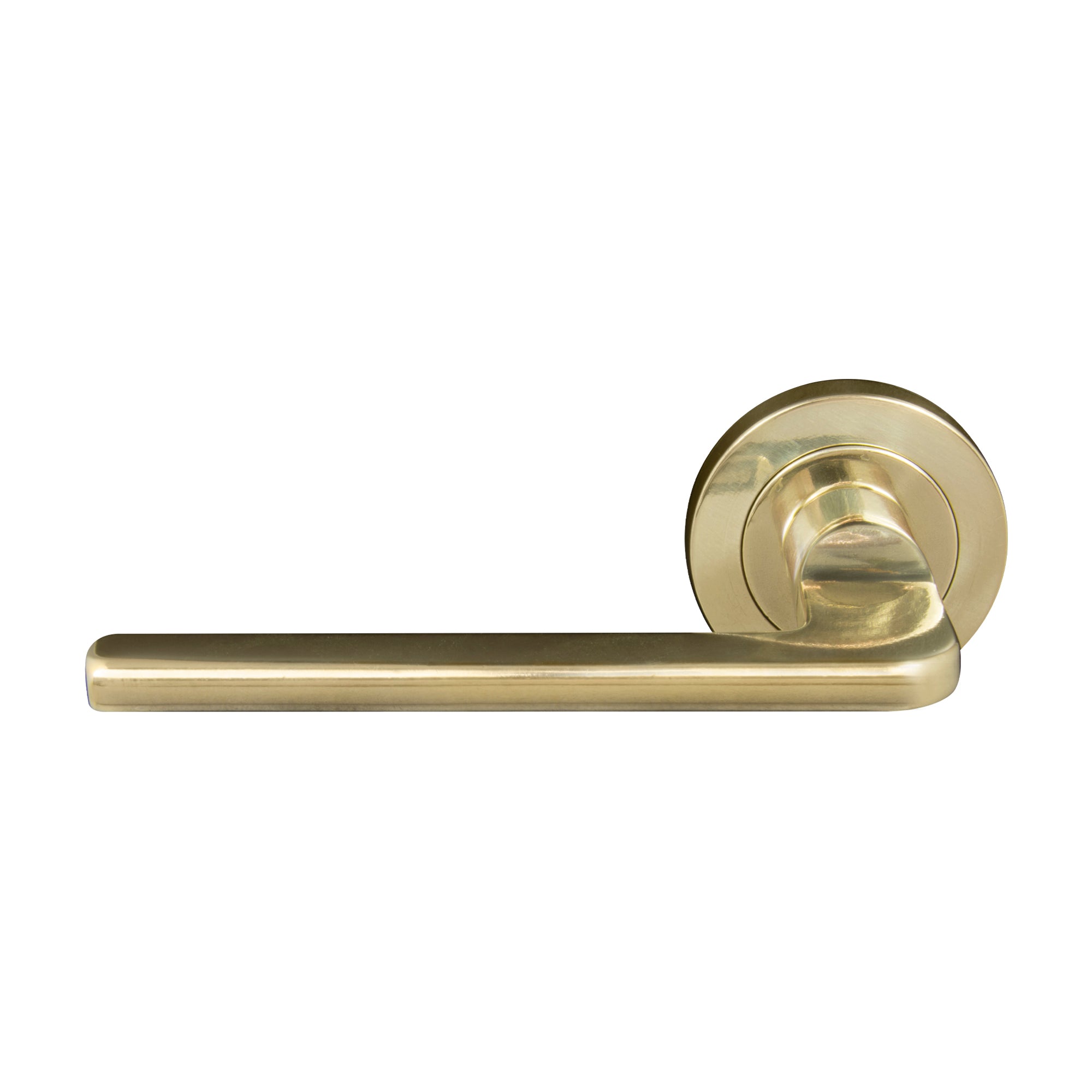 Chalet Dummy Lever - Polished Brass