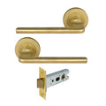 Chalet Passage Set - Rumbled Brass