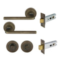 Chalet Privacy Set - Oil Rubbed Bronze