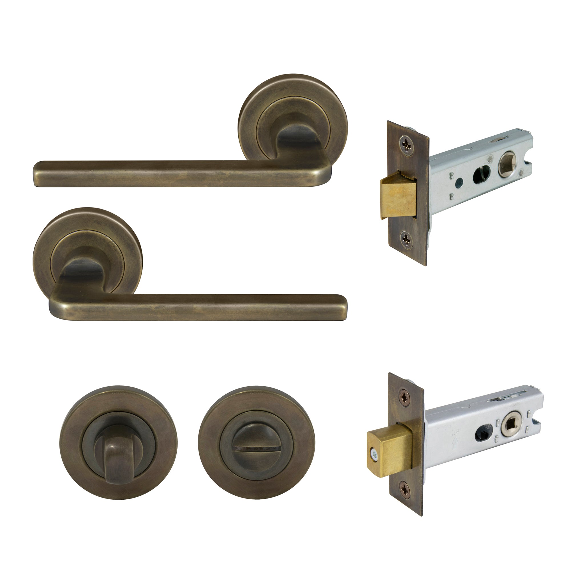 Chalet Privacy Set - Oil Rubbed Bronze