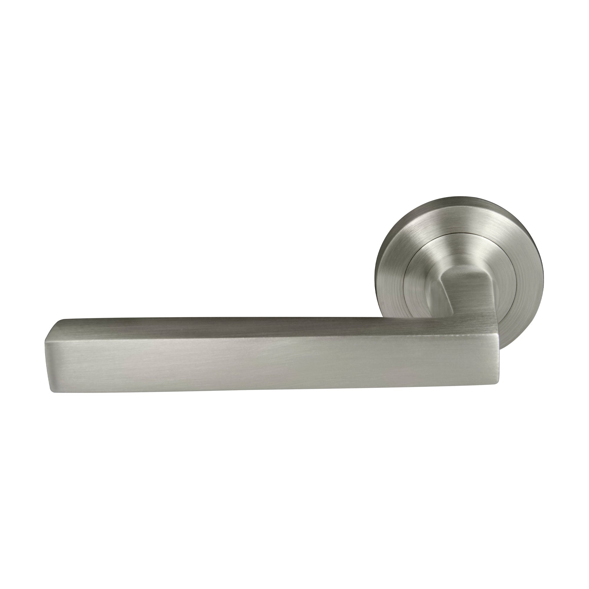 Federal Dummy Lever - Brushed Nickel