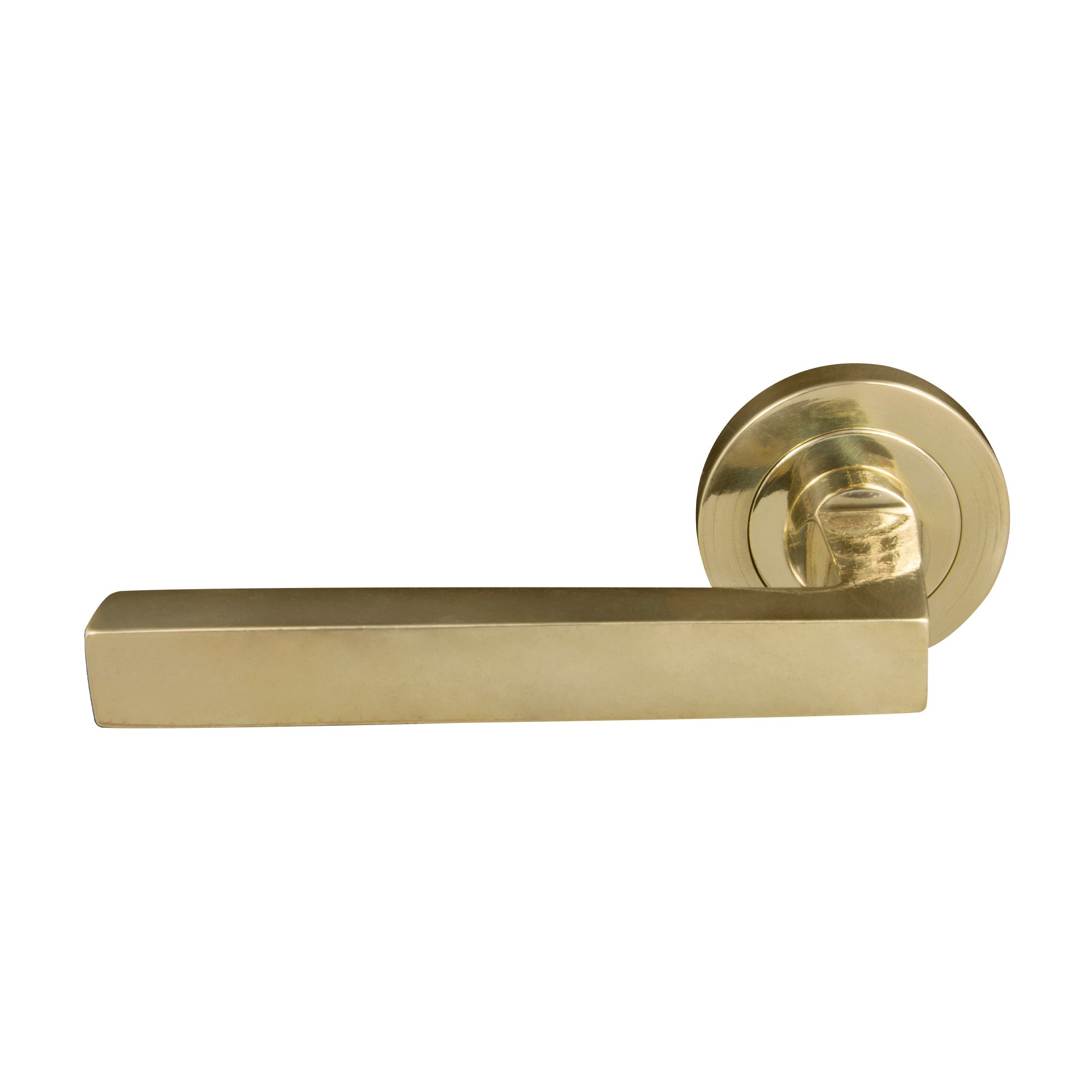 Federal Dummy Lever - Polished Brass