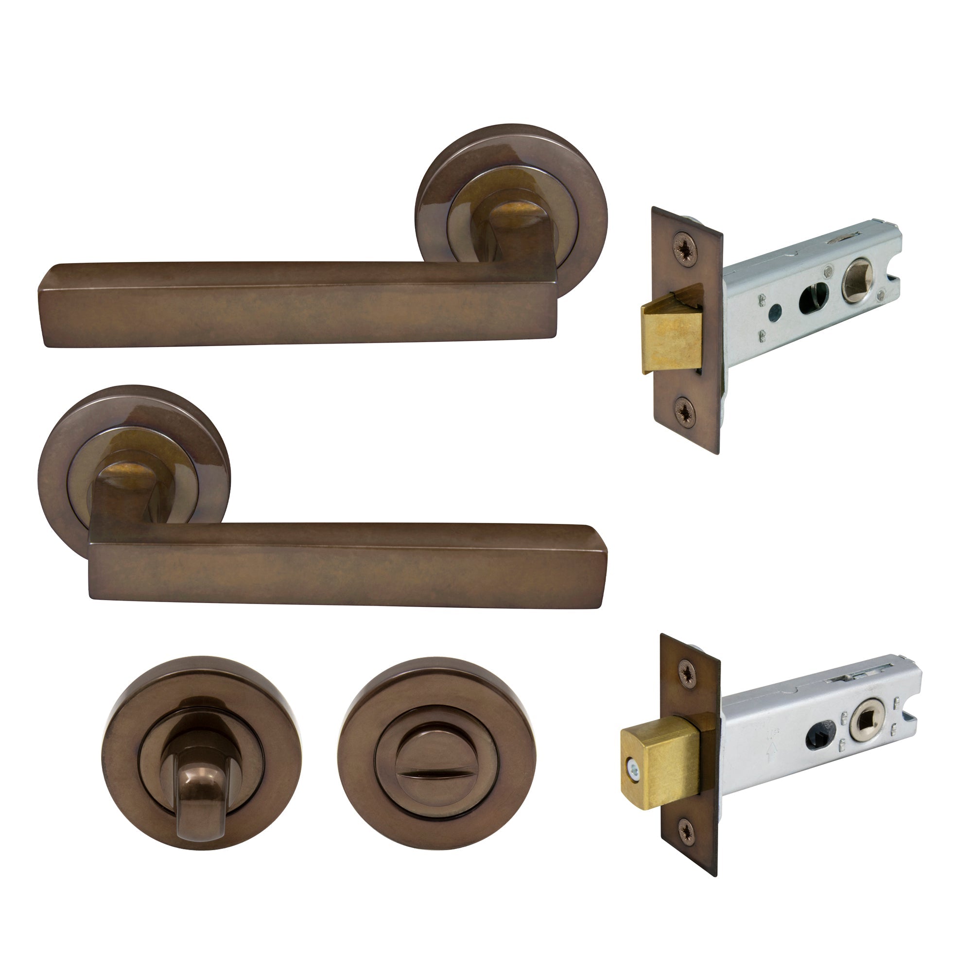 Federal Privacy Set - Antique Bronze