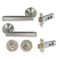 Federal Privacy Set - Brushed Nickel