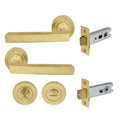 Federal Privacy Set - Matt Satin Brass