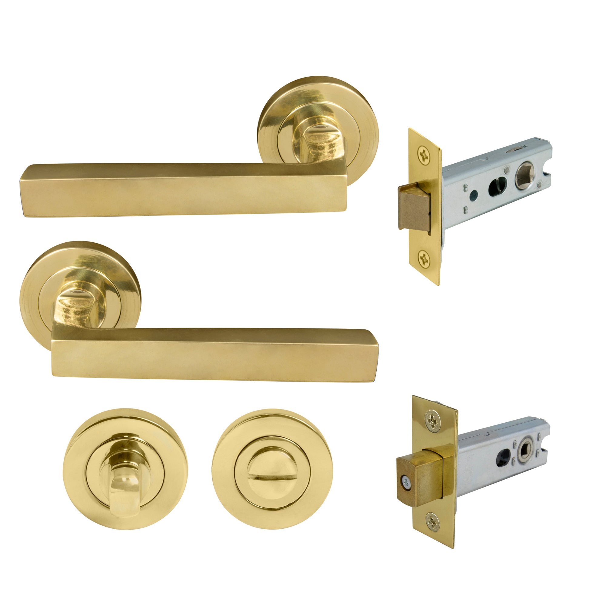 Federal Privacy Set - Unlacquered Brass