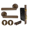 Federal Entrance Set - Antique Bronze