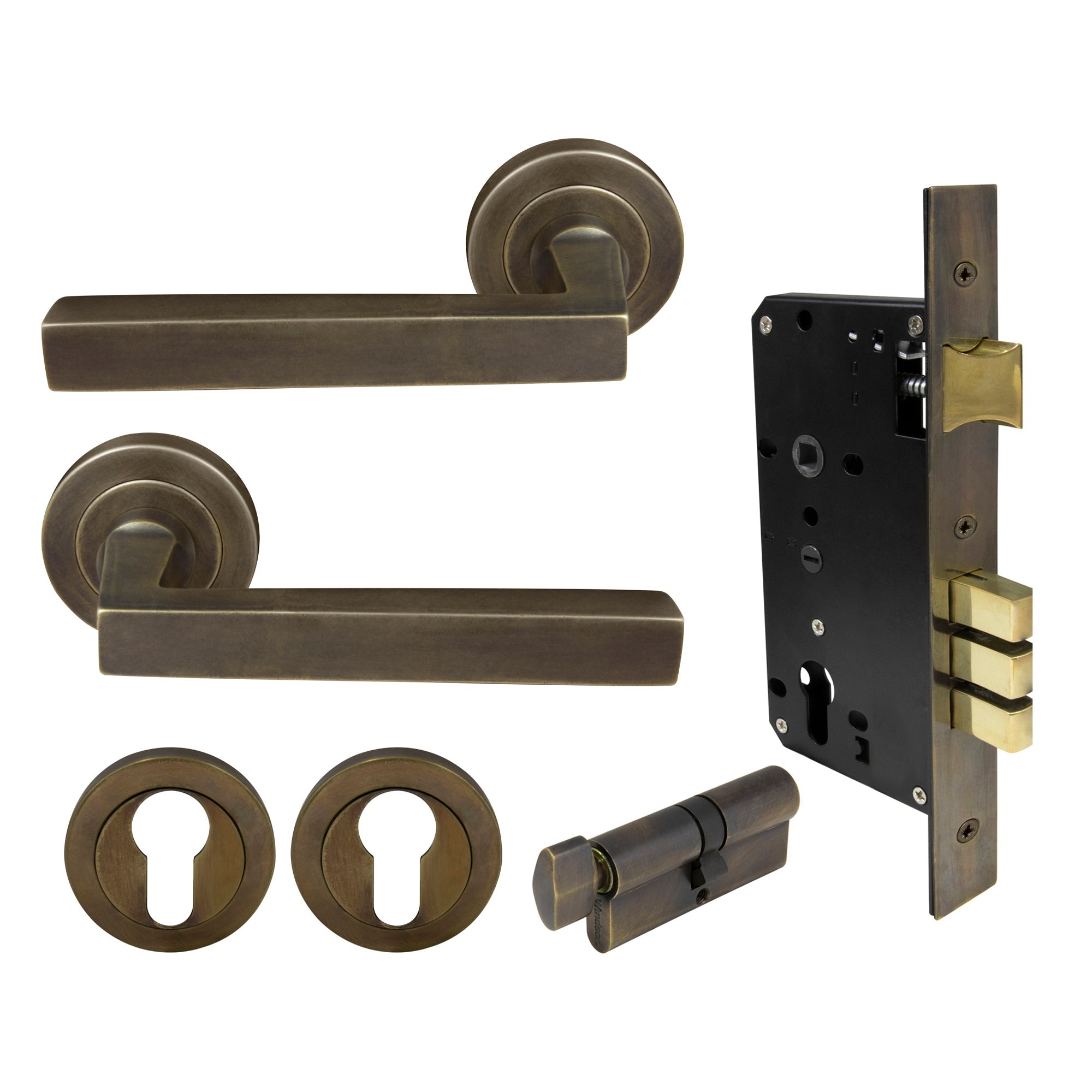 Federal Entrance Set - Oil Rubbed Bronze
