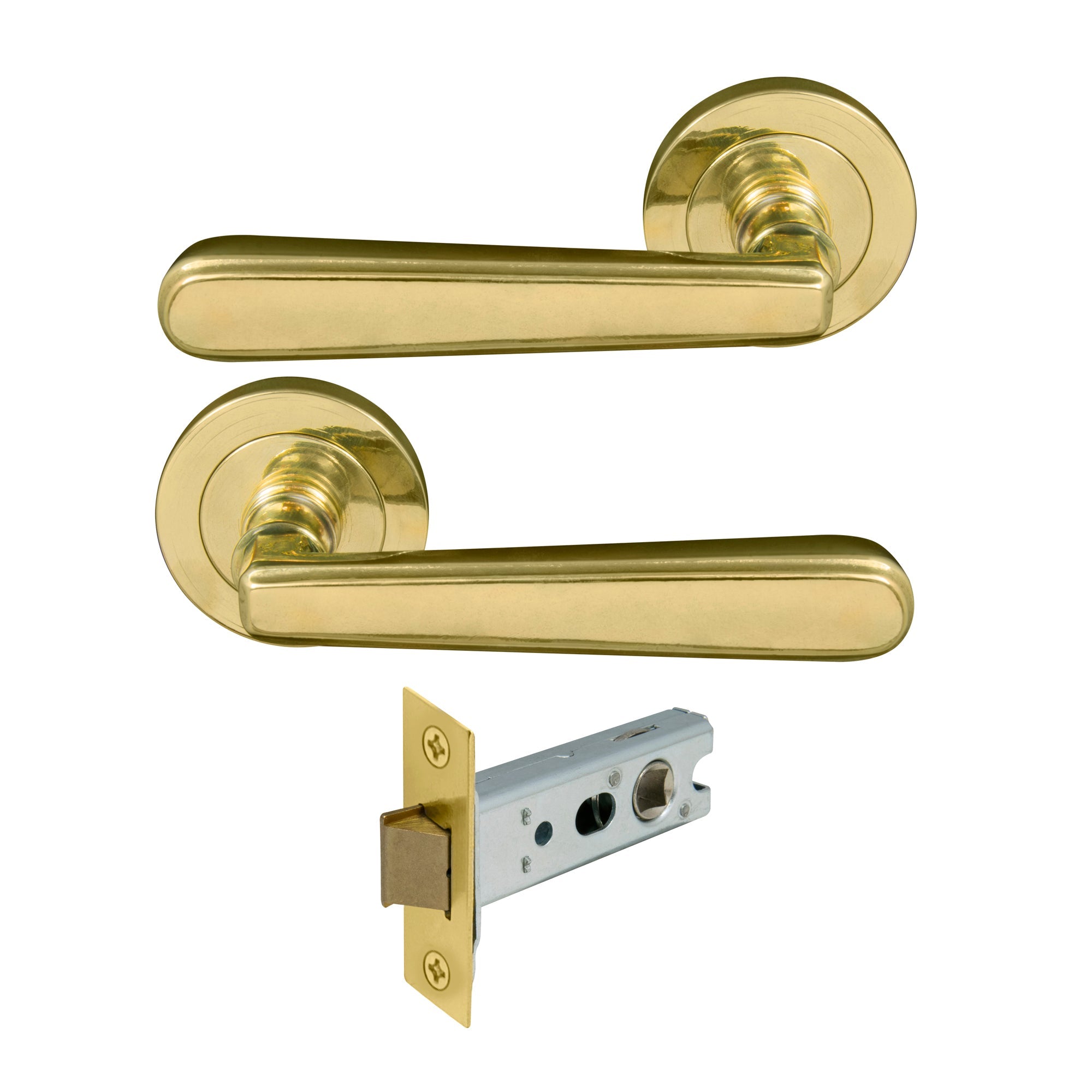 Villa Passage Set - Unlacquered Brass